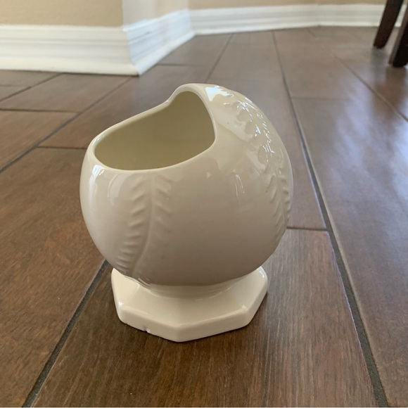 Softball Baseball Ceramic Vase or Planter - Picture 3 of 7